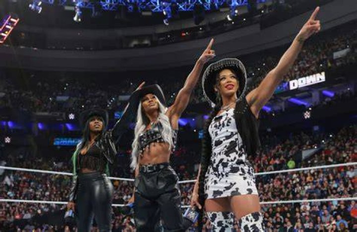 Bianca Belair And Jade Cargill Represent WWE & AEW At NASCAR Race