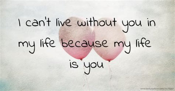 I cant live this life without you by my side lyrics