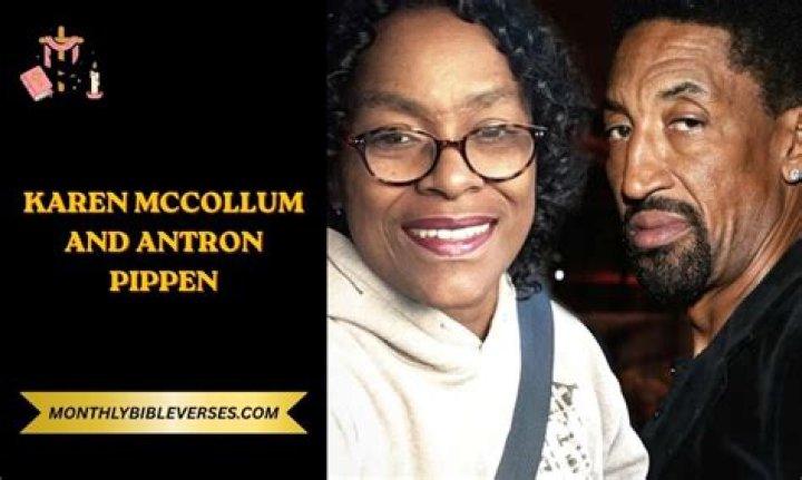 Karen Mccollum Antron Pippen NBA news 2021 Scottie Pippen son Antron