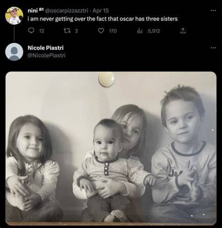 Oscar Piastri's Siblings And Their Impact